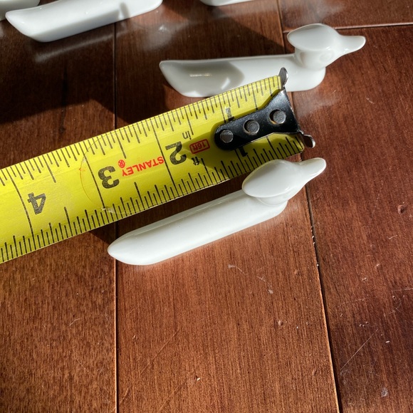Set of 6 Duck Knife Rests Japan in box - Picture 4 of 8